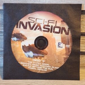 Sci Fi Invasion Science Fiction DVD Disc 7   4 Movies